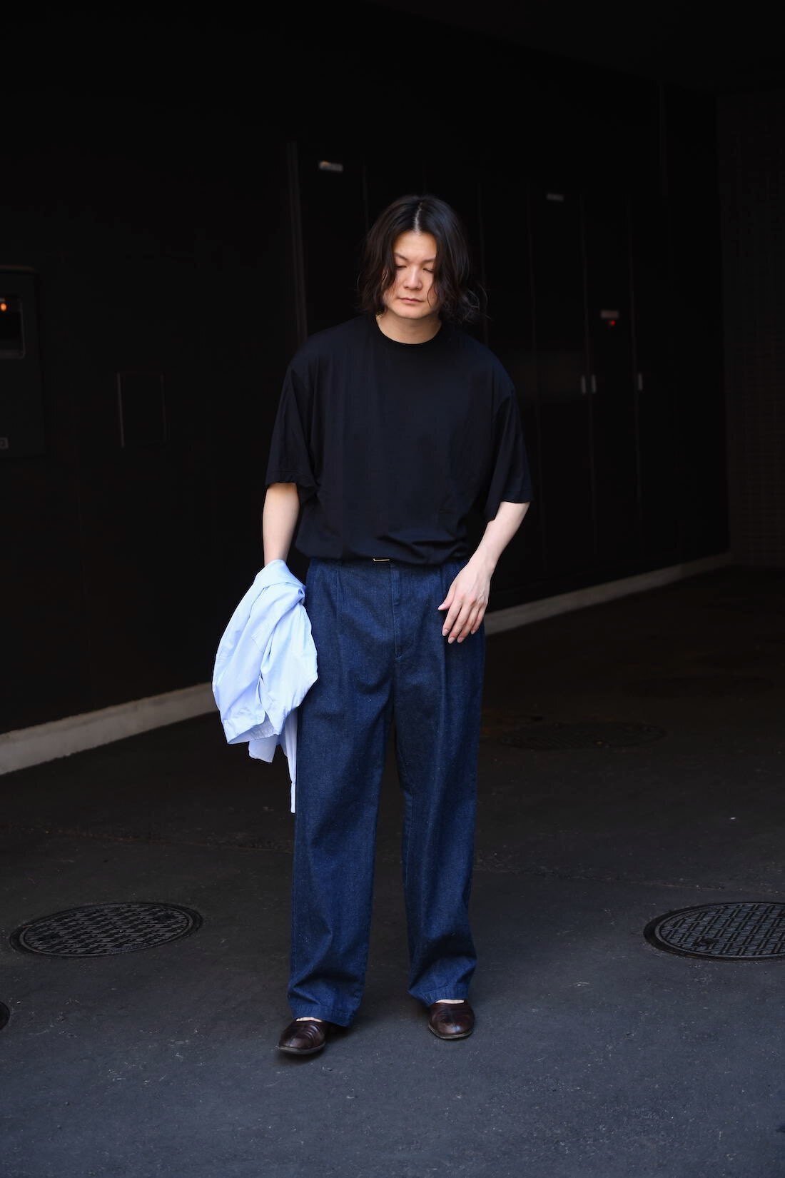 A.PRESSE - Type.1 Denim Trousers｜nariwai no Gamao