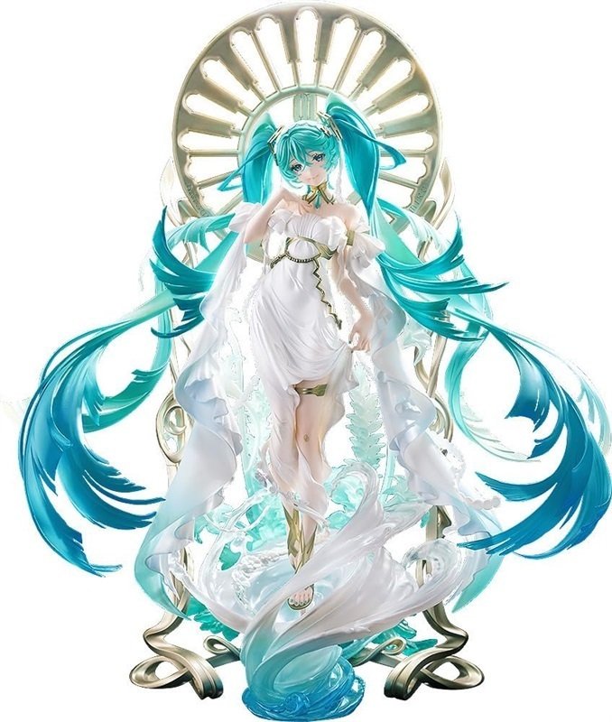 まるで女神のような美しさ…！初音ミクが米山舞氏デザインによる姿で