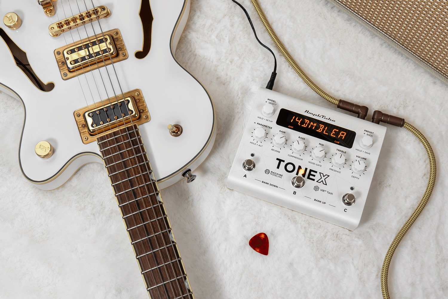 TONEX Pedalの2周年記念モデルが、限定色（ホワイト）を纏って登場