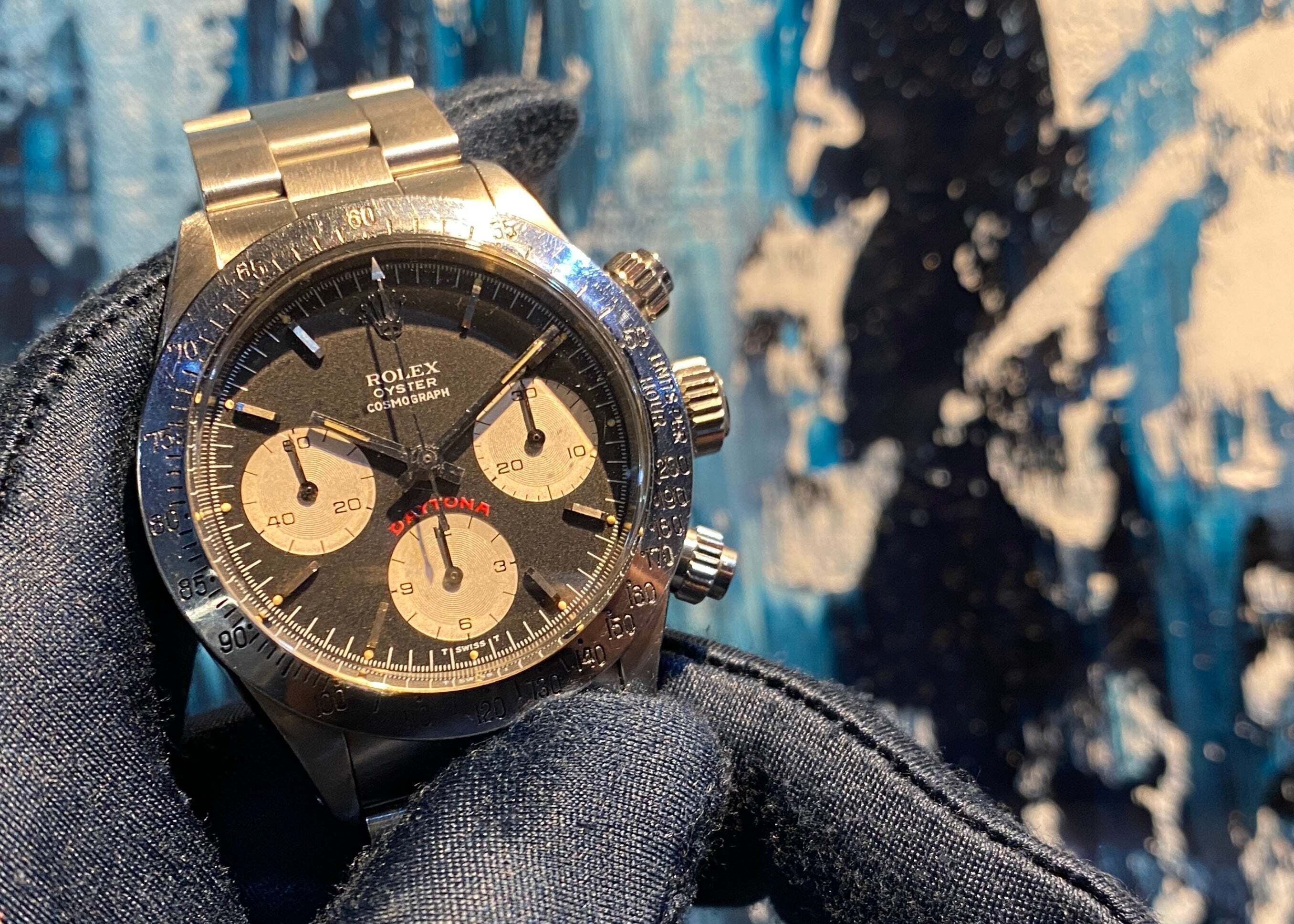 大人気！ロレックス デイトナ Ref.6265 黒文字盤ビッグレッド｜金子 剛