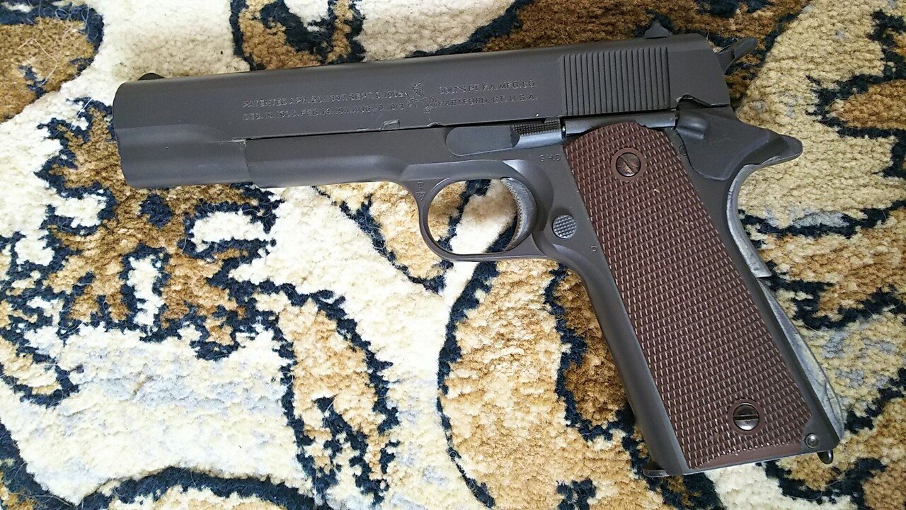 マルイ COLT M1911A1 コルト ガバメント レビュー ガスガン エアガン｜郭公