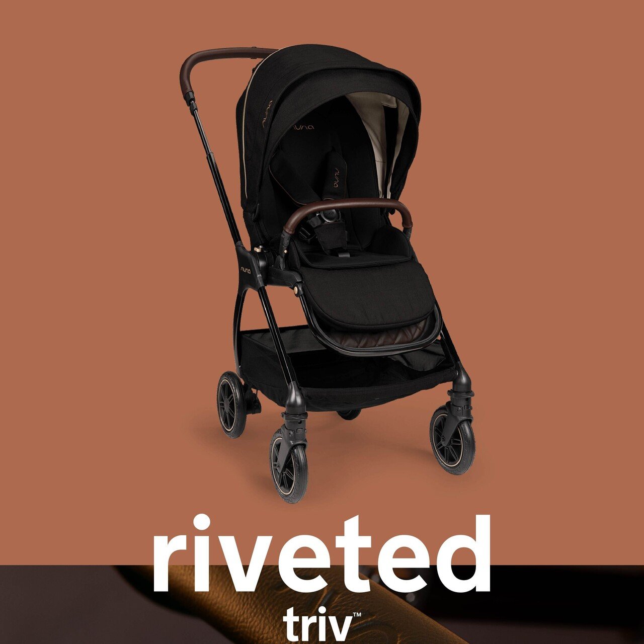 大人気】ベビーカー 「TRIV」のワンランク上のシリーズ『riveted』の