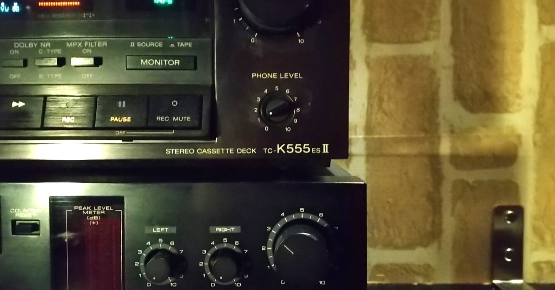 カセットデッキTC-K555ESⅡを修理しました。｜武蔵小山 BAR Gray