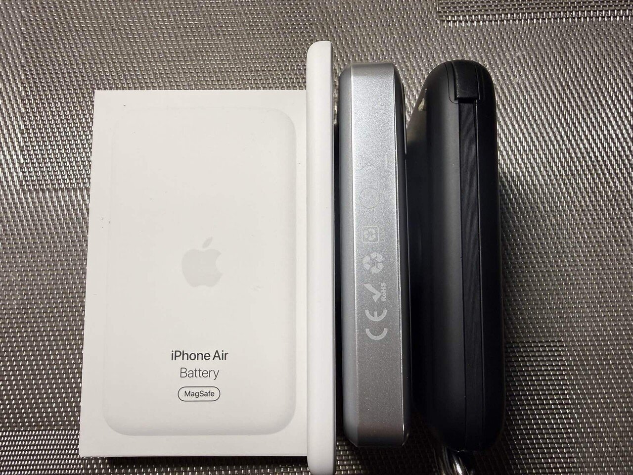 15,800円！iPhone Air専用Apple純正MagSafeモバイルバッテリーが到着