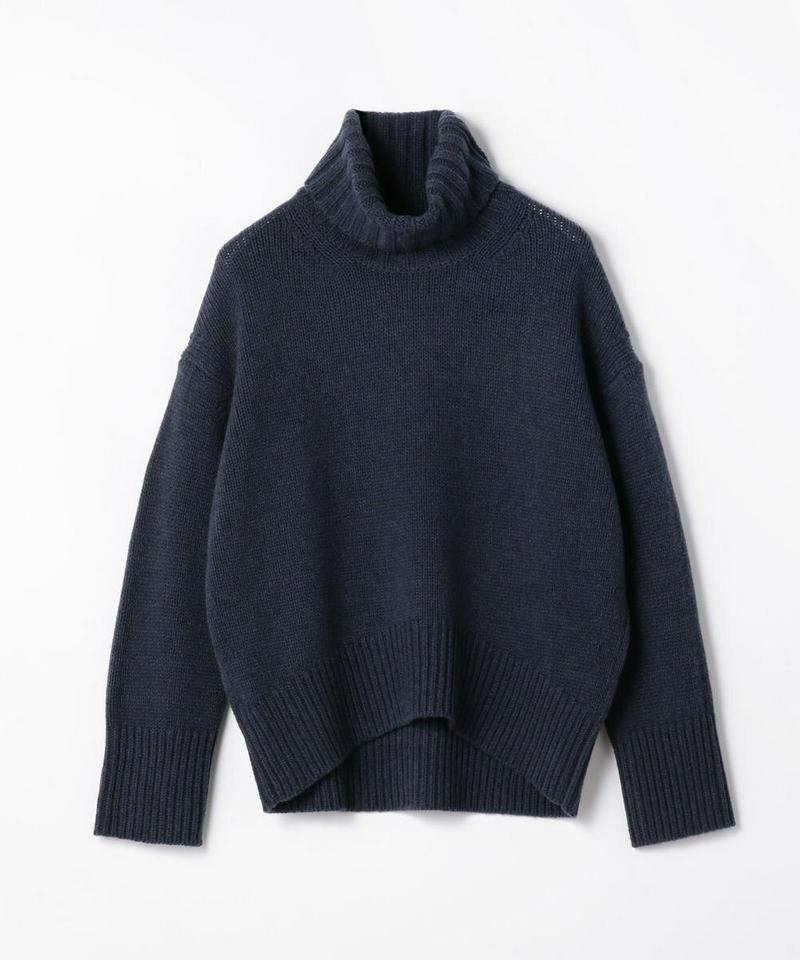 GALERIE VIE(ギャルリーヴィー)の「ファインウール ハイネックプル