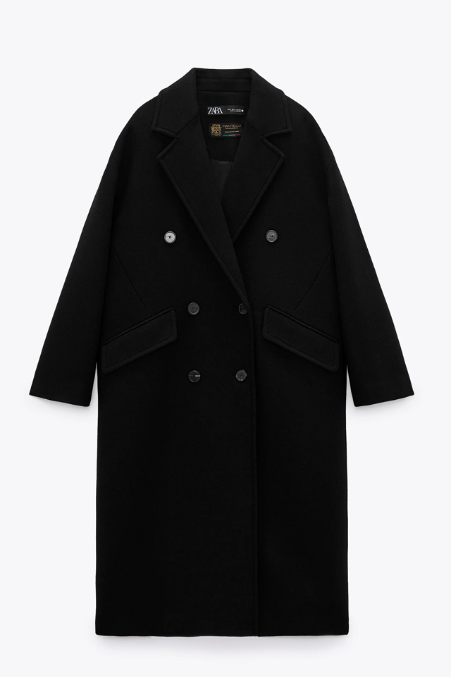 ZARA(ザラ)の「オーバーサイズ ウールブレンド コート」 - PARTE