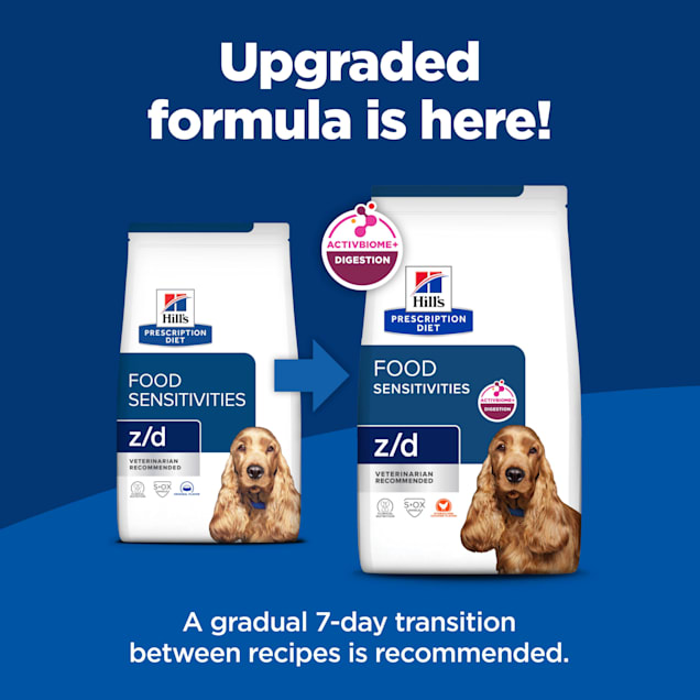 HILL'S PRESCRIPTION DIET Z/D HYDROLYZED CHICKEN FLAVOR DRY DOG