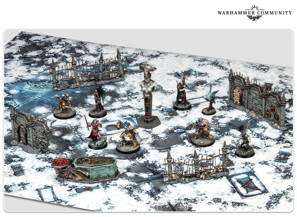 Warcry Starter Set – Vampires Battle Stormcast Eternals in the