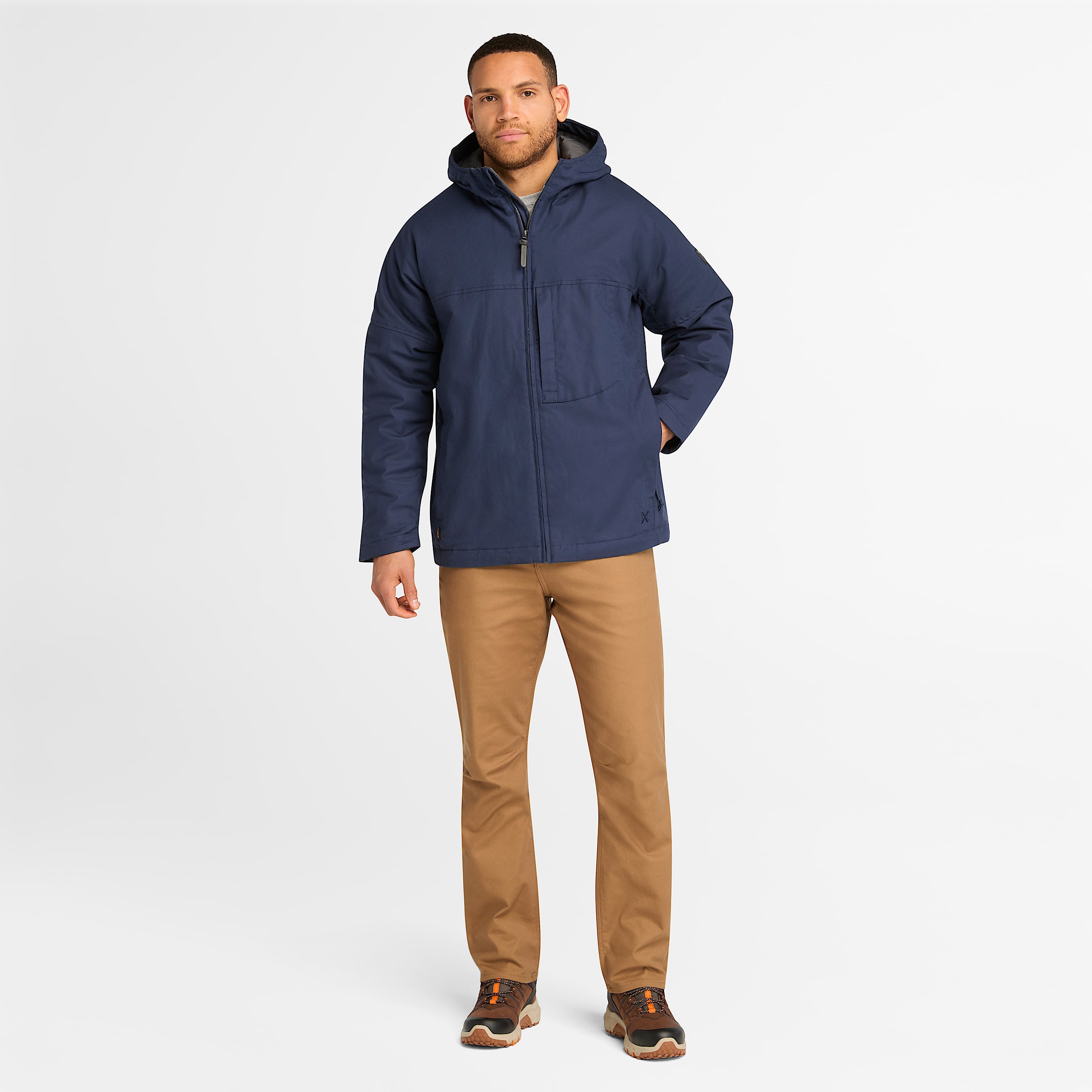 Men's Timberland PRO® GritFlex Canvas Hooded Jacket