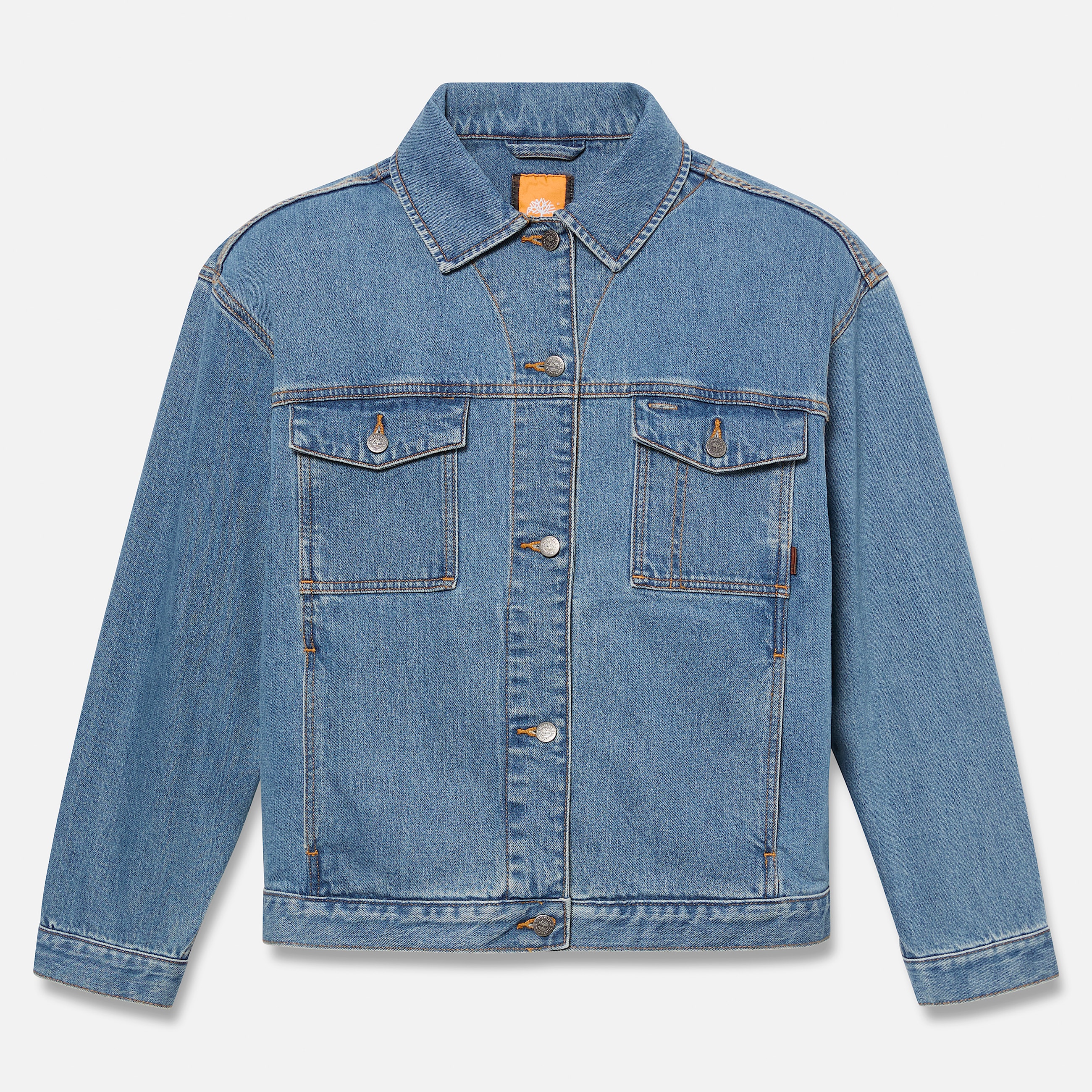 Archive Denim Jacket for Women in Light Blue
