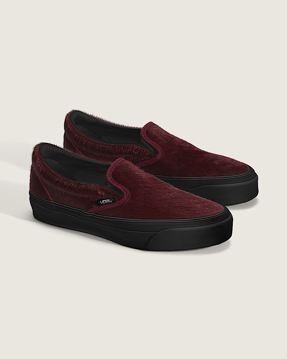 Premium Classic Slip-On Shoe in Burgundy Red | Vans