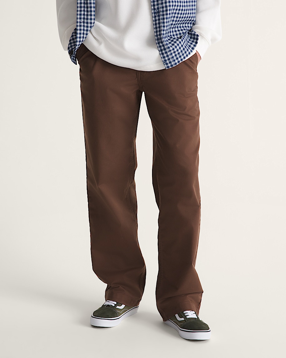Authentic Chino Straight Pants in Vintage Cocoa Brown | Vans