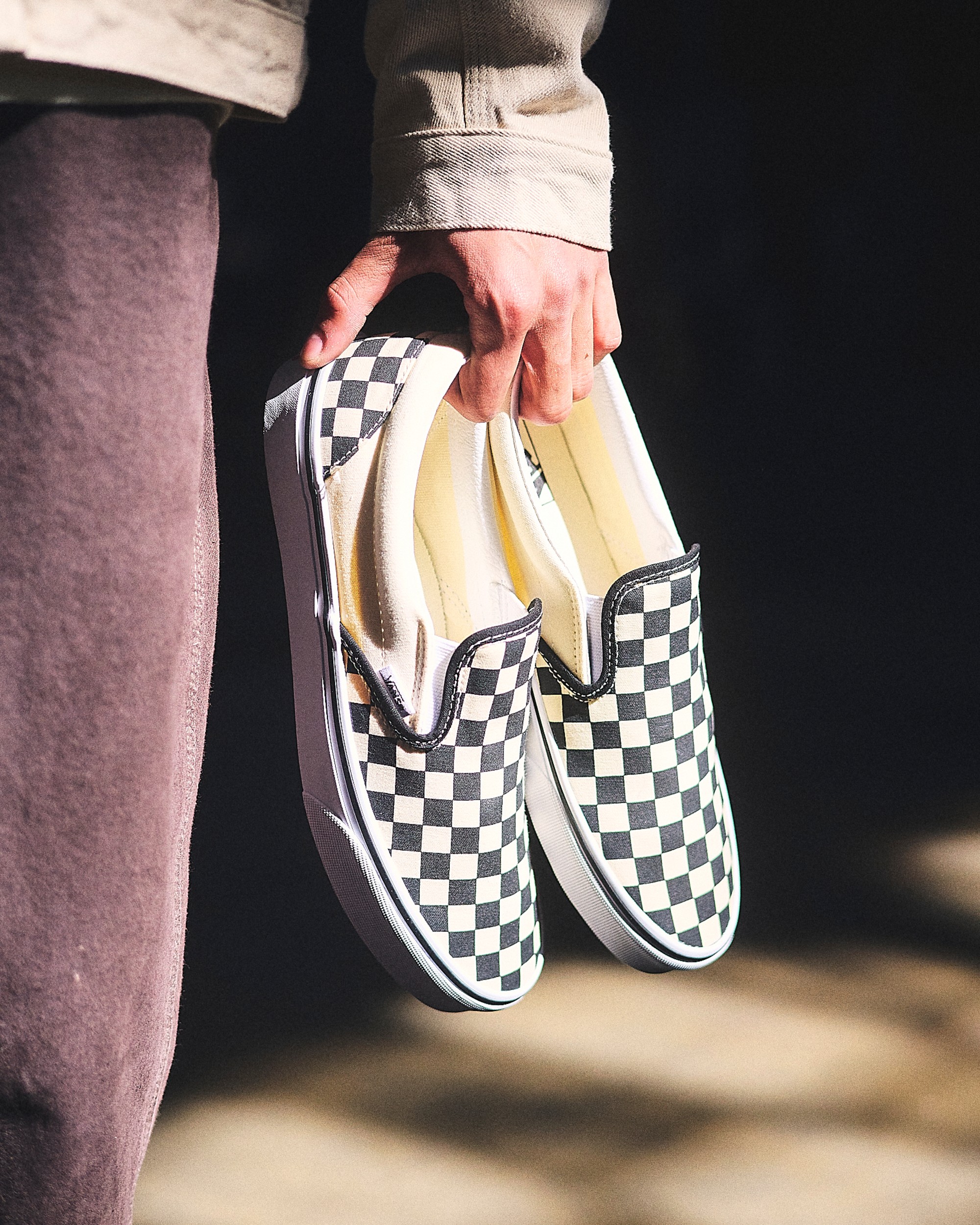 Vans | Classic Checkerboard Slip-On Black/White Shoe