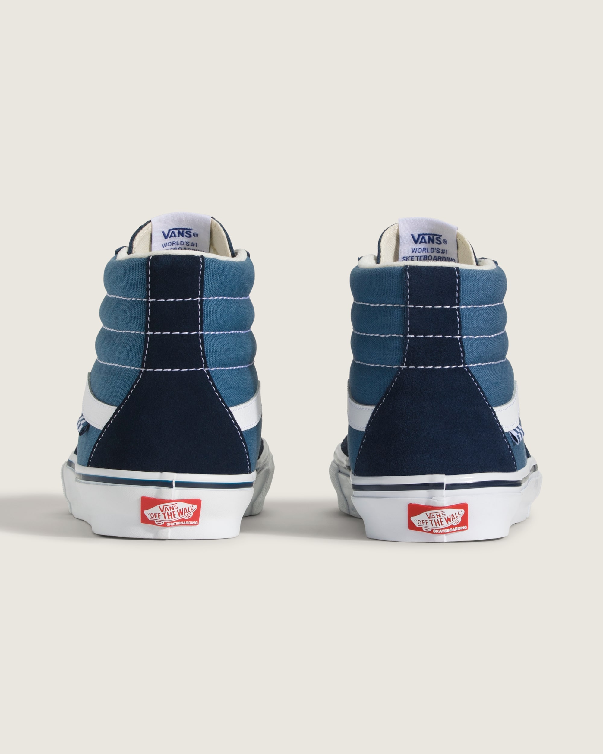 Vans | Skate Sk8-Hi Navy/White Skate Shoe