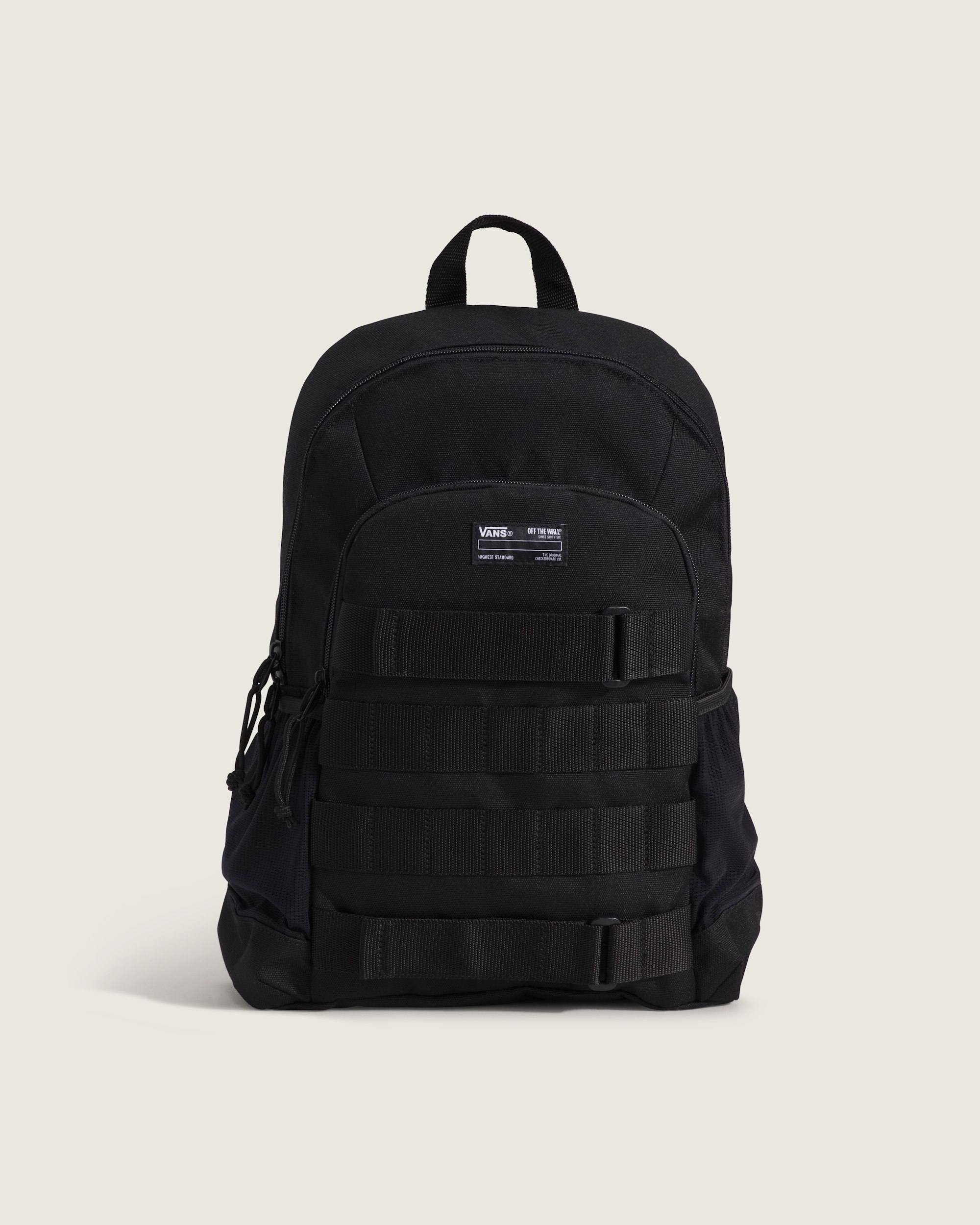 Off The Wall Skatepack Backpack en Black | Vans CA