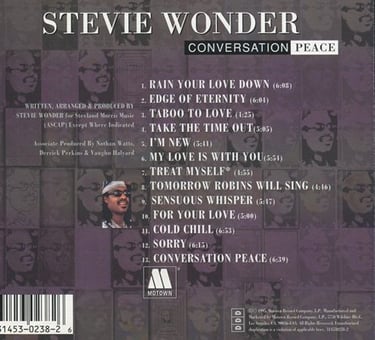 Conversation Peace Stevie Wonder | Stevie Wonder
