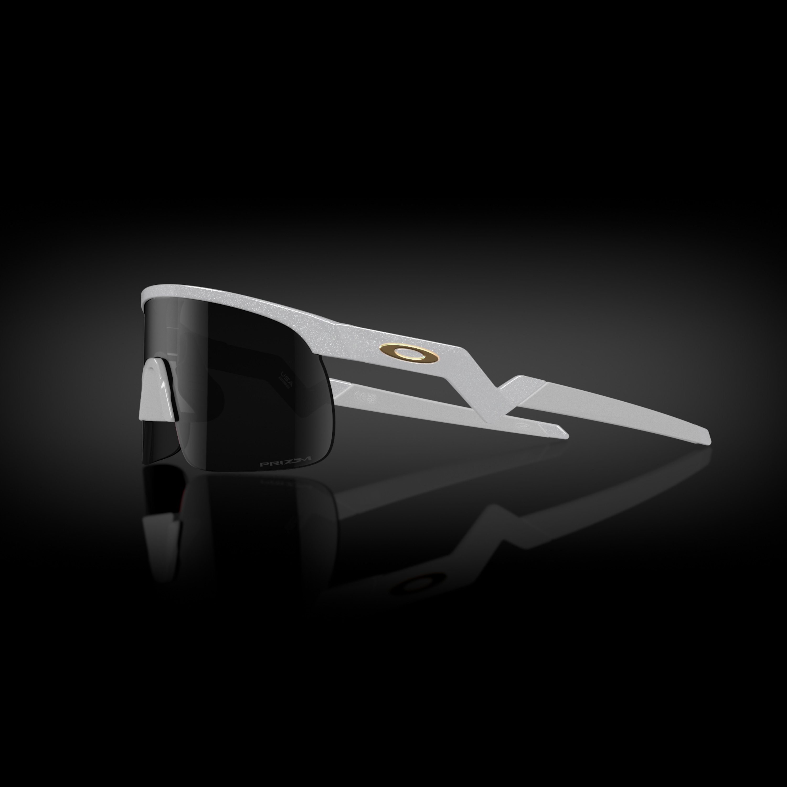 Resistor (Youth Fit) Players Collection Lenses, Pearl White Frame