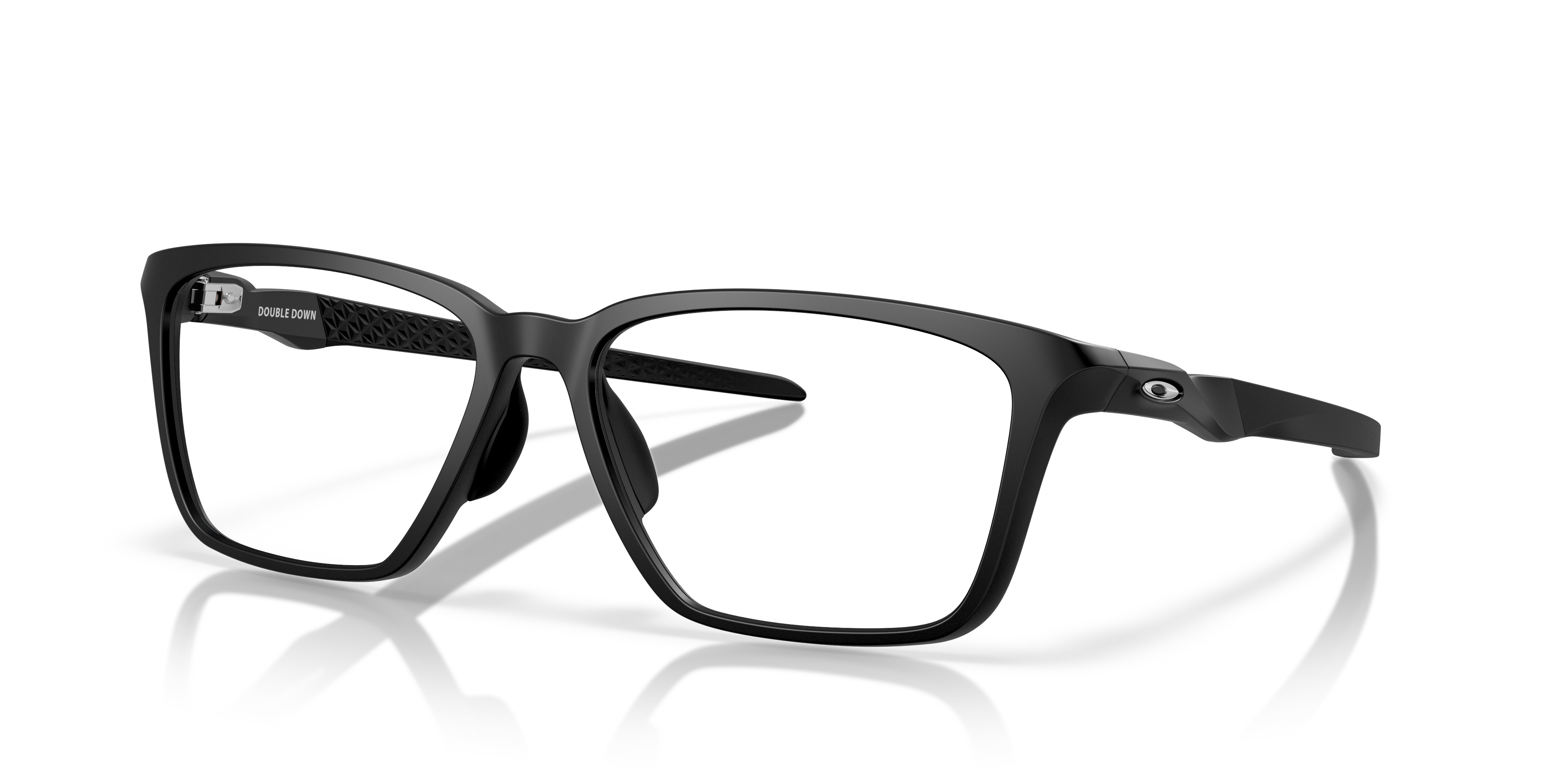 Double Down Satin Black Eyeglasses | Oakley® EU