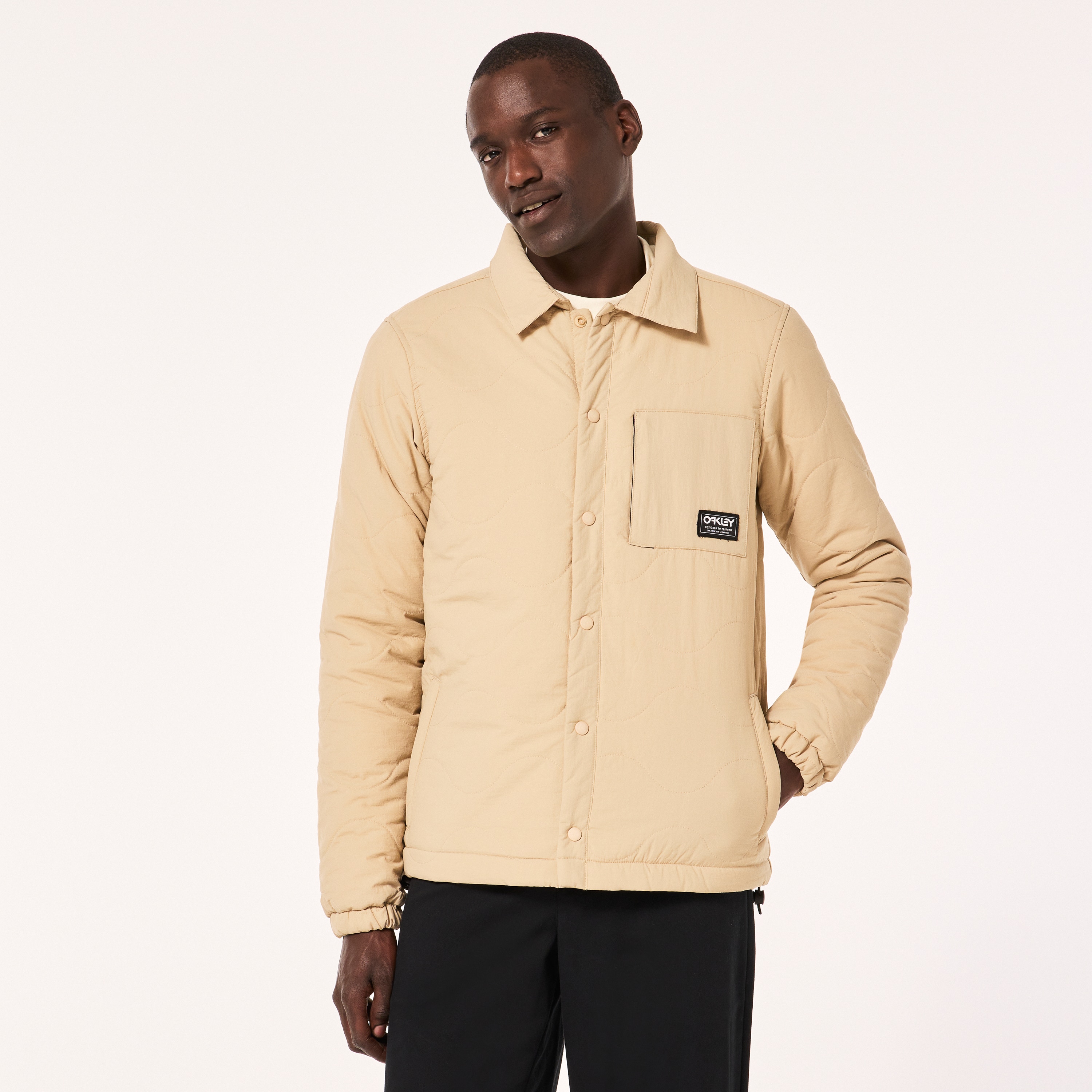 Oakley Quilted Sherpa Jacket - Humus | Oakley® US