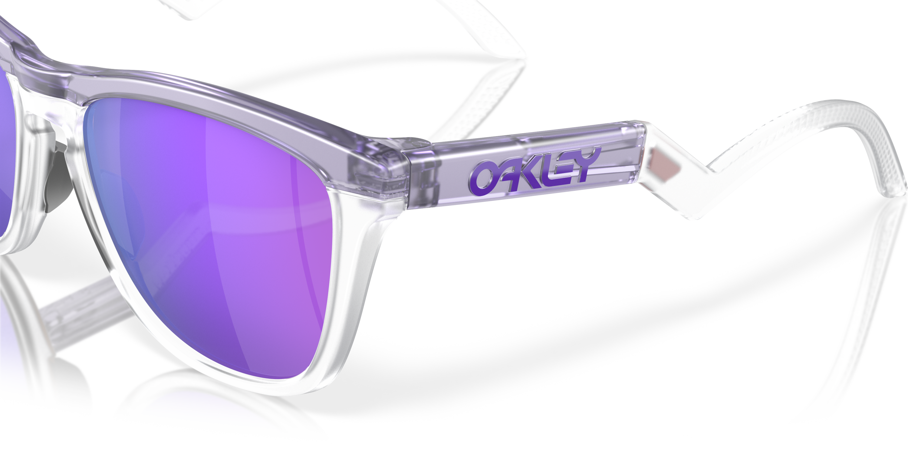 Frogskins™ Hybrid Prizm Violet Lenses, Matte Lilac/Prizm Clear