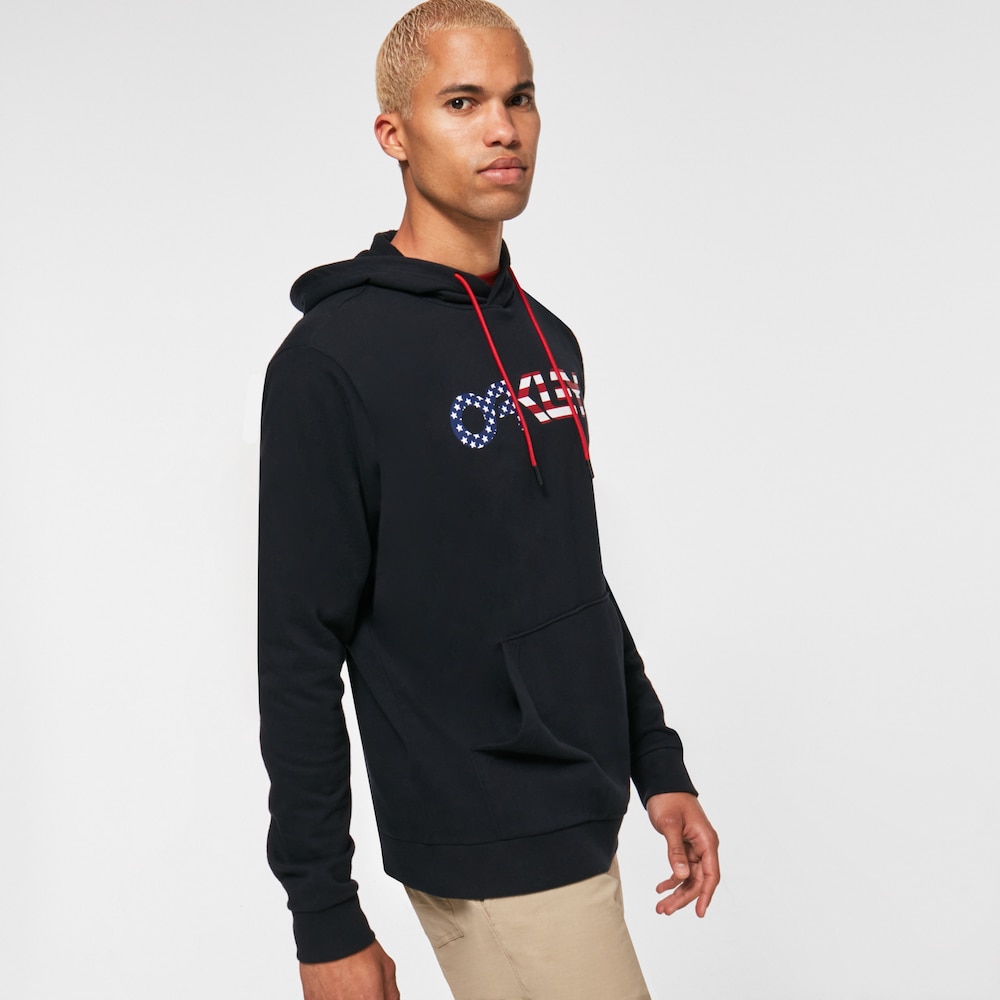 Oakley B1B Po Hoodie 2.0 - Black/American Flag | Oakley