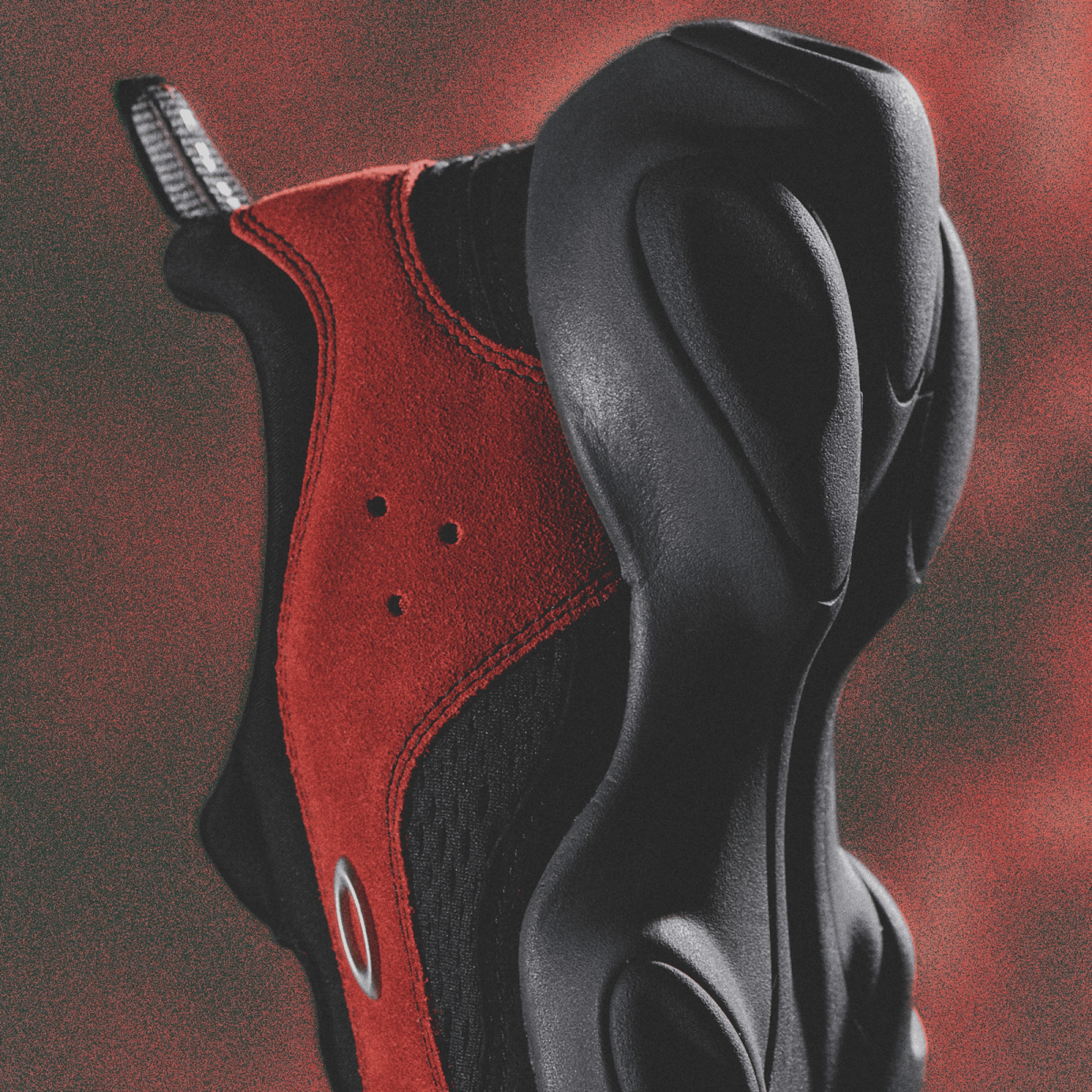 Oakley Oakley Factory Team Flesh Sandal - Lava/Black - FOF100654
