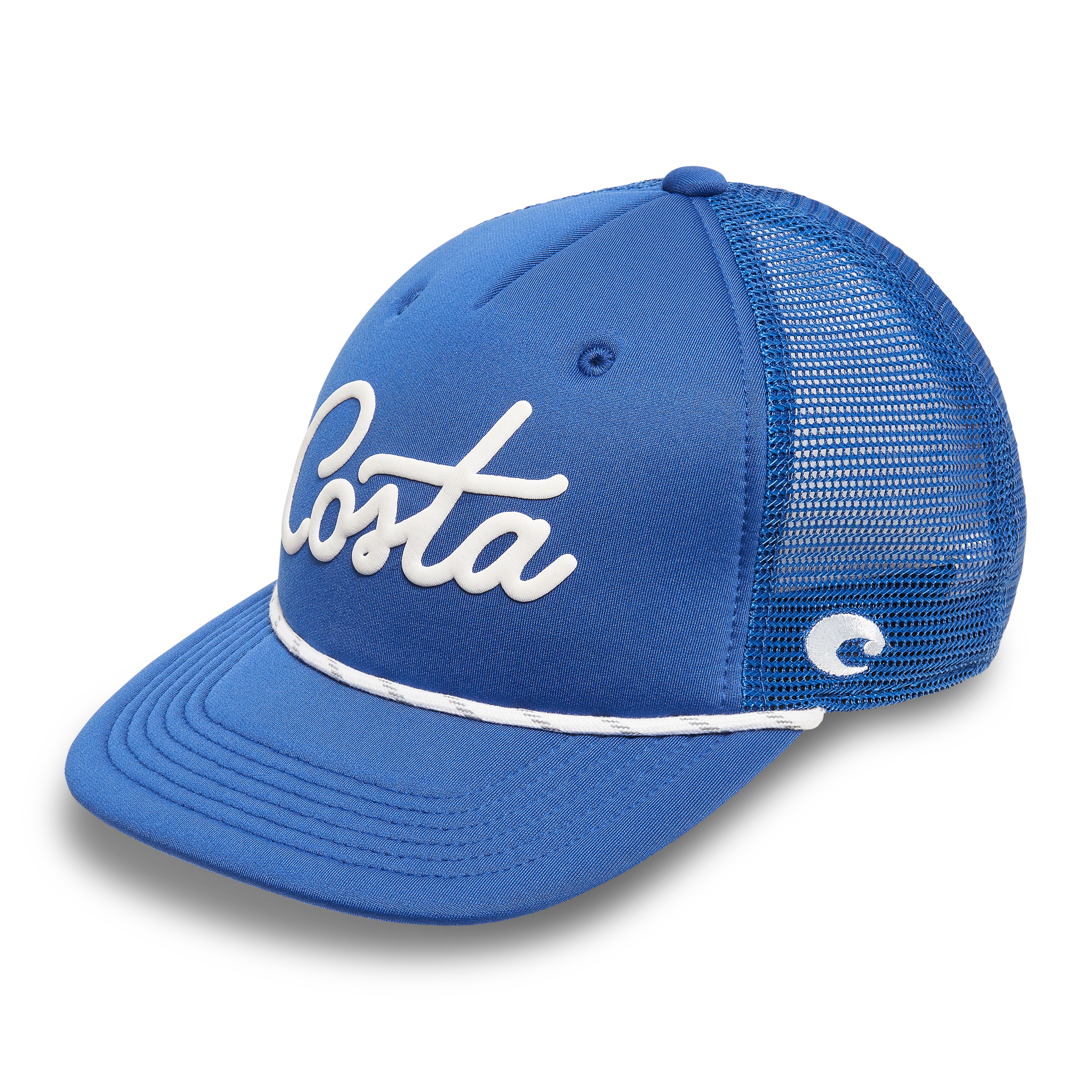 Channel Blue Costa New Foam Front Trucker | Costa Del Mar®