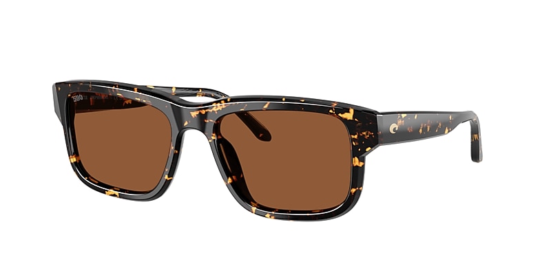 Costa Maya XL (55-19) with Gray lenses and Shiny Coral Tortoise