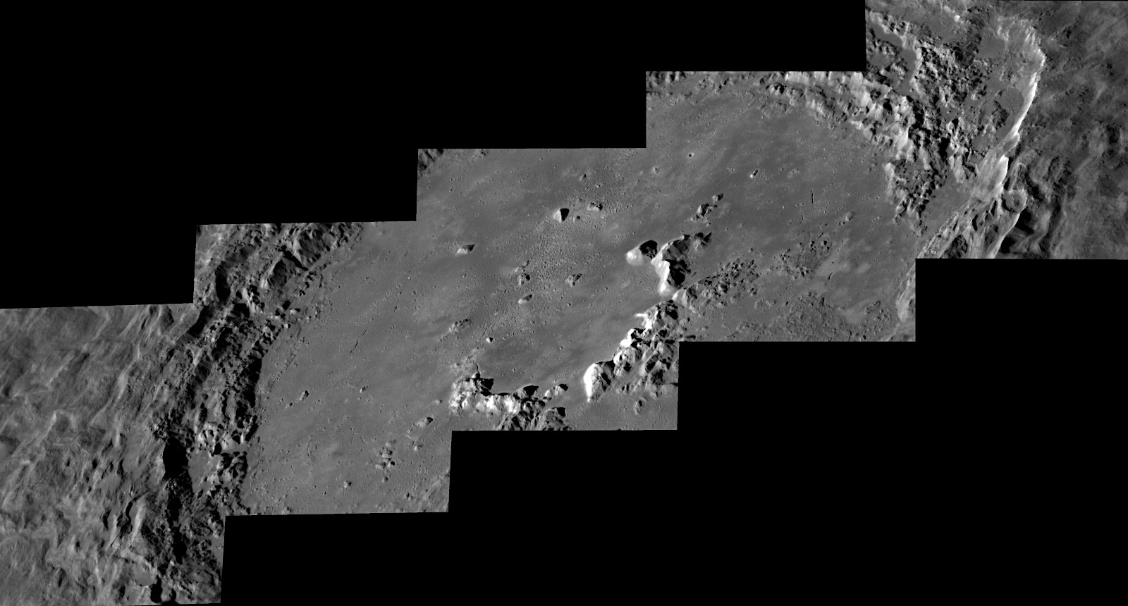 水星の“北斎”のクローズアップ | アストロピクス