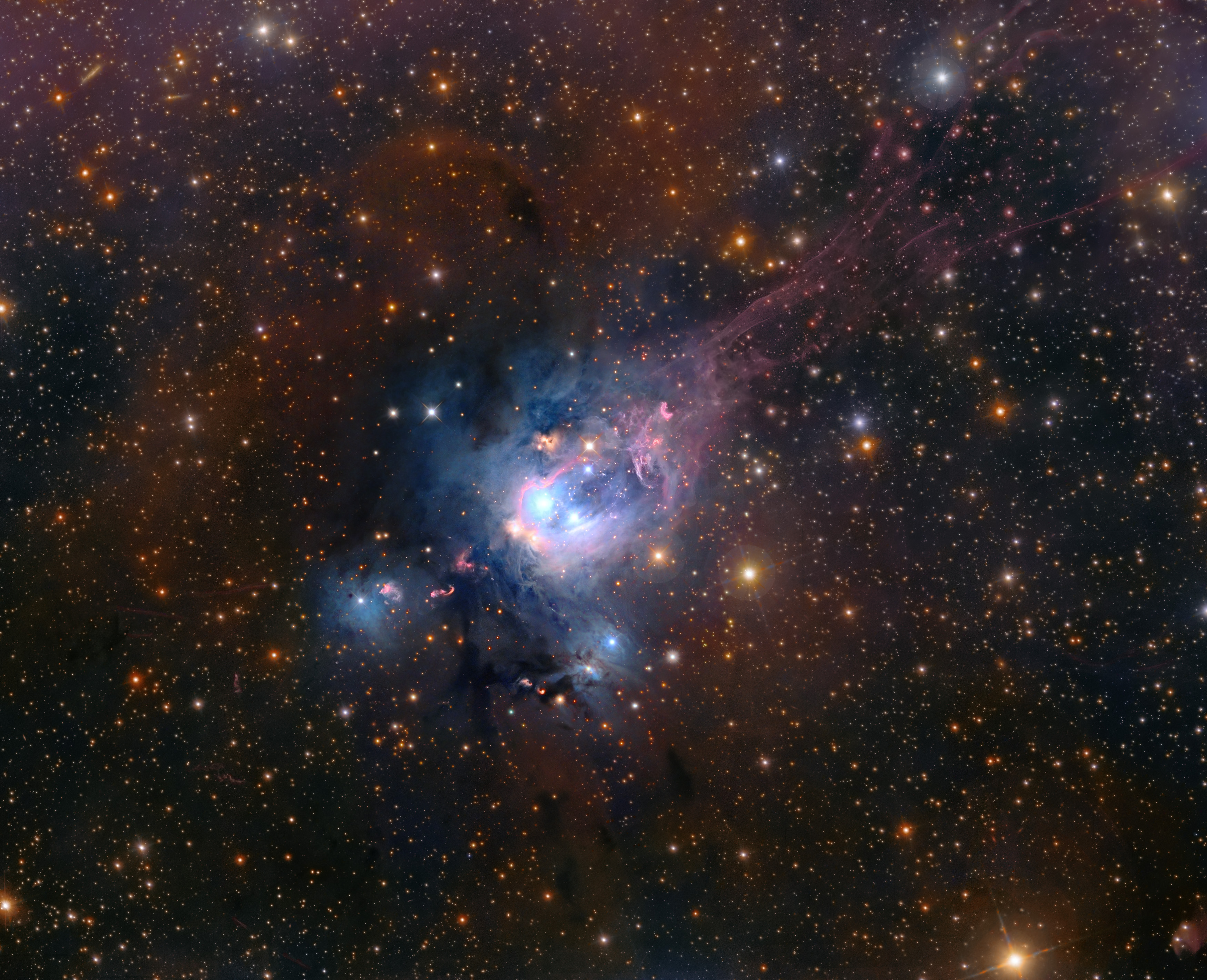 APOD: 2016 August 29 - Young Suns of NGC 7129
