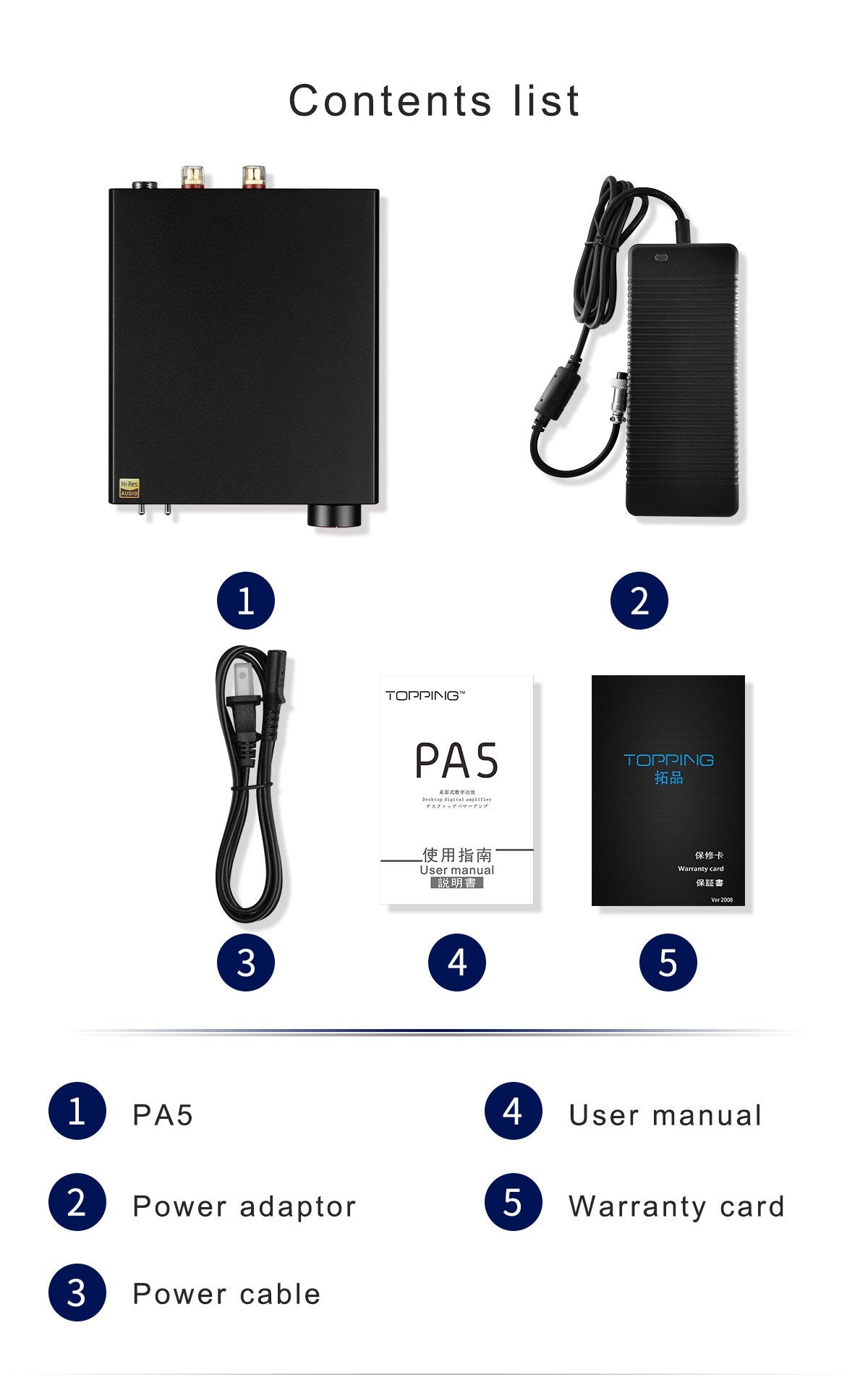 TOPPING PA5 High-Performance Power Amplifier