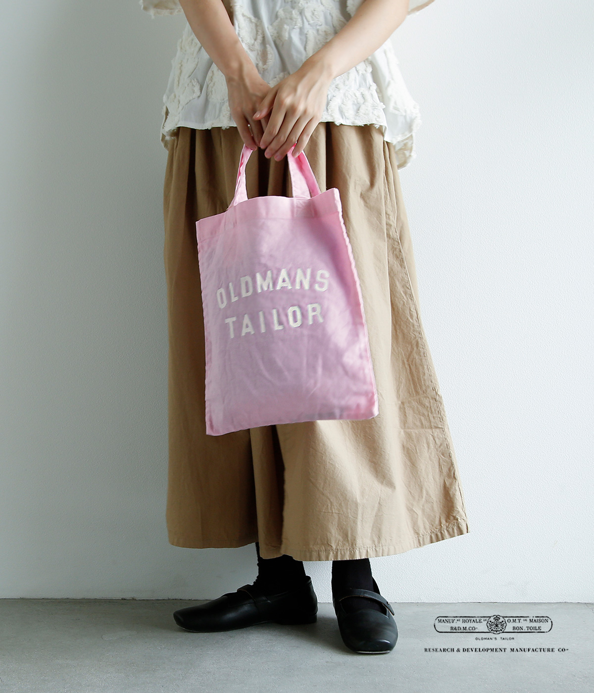 R & D.M.Co- オールドマンズテーラー リネン コットン ガーメントダイ