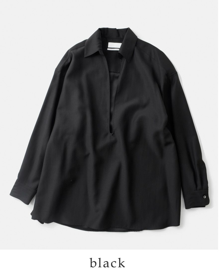 graphpaper グラフペーパー ウール スキッパー シャツ “Wool Cupro