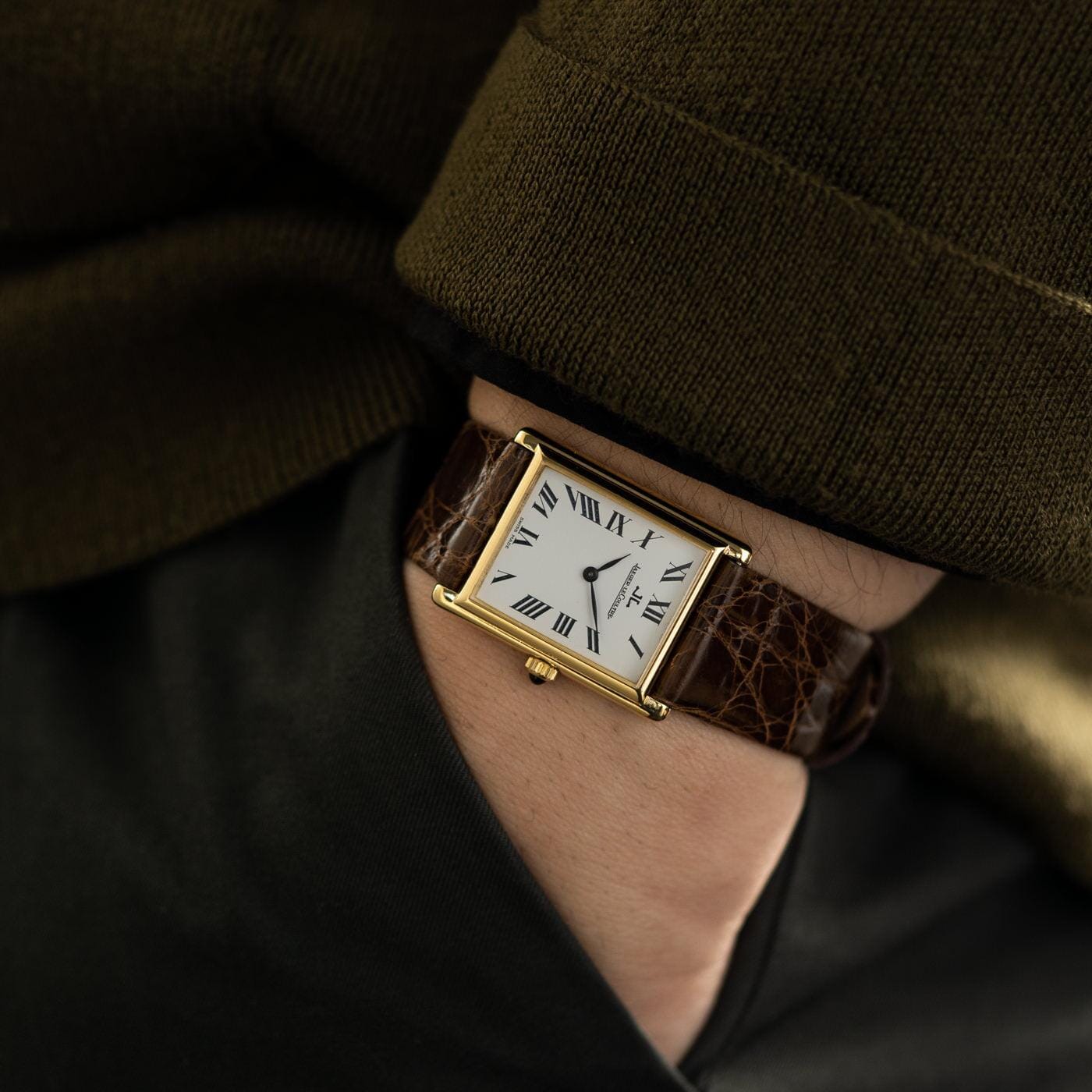 ジャガールクルト レクタングル 18金無垢 YG / Jaeger-LeCoultre | ARBITRO