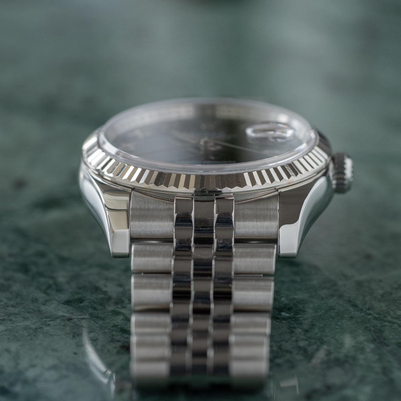 ロレックス デイトジャスト 116234 ブラック 2006年製 / ROLEX