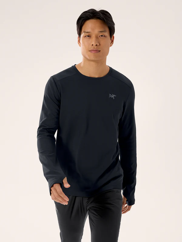 Arc'teryx Men Versatile Cormac Heavyweight Shirt LS Black – Black
