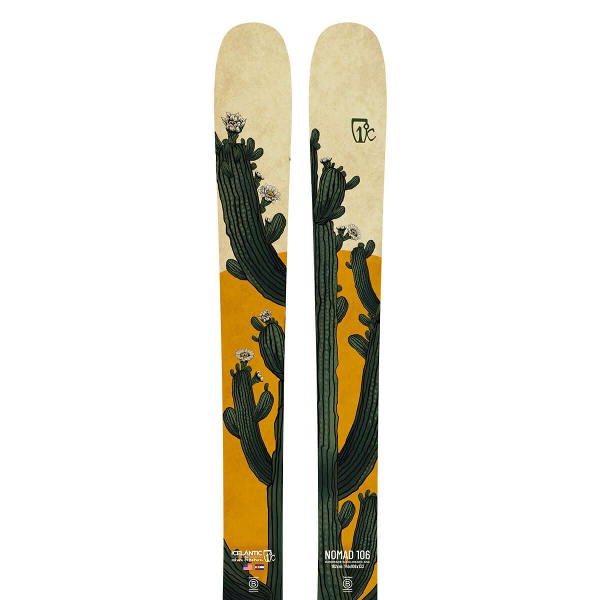 アイスランティック ICELANTIC MAIDEN 102 メイデン102 スキー板 単品