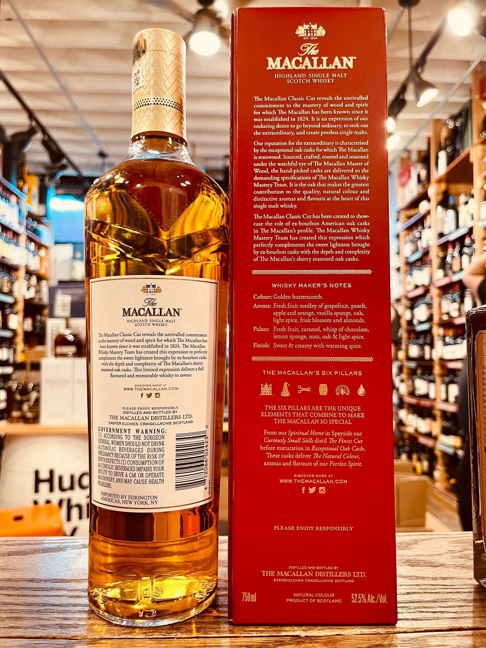Macallan Classic Cut 2022 750mL – Arthur Cantina Wine & Liquor