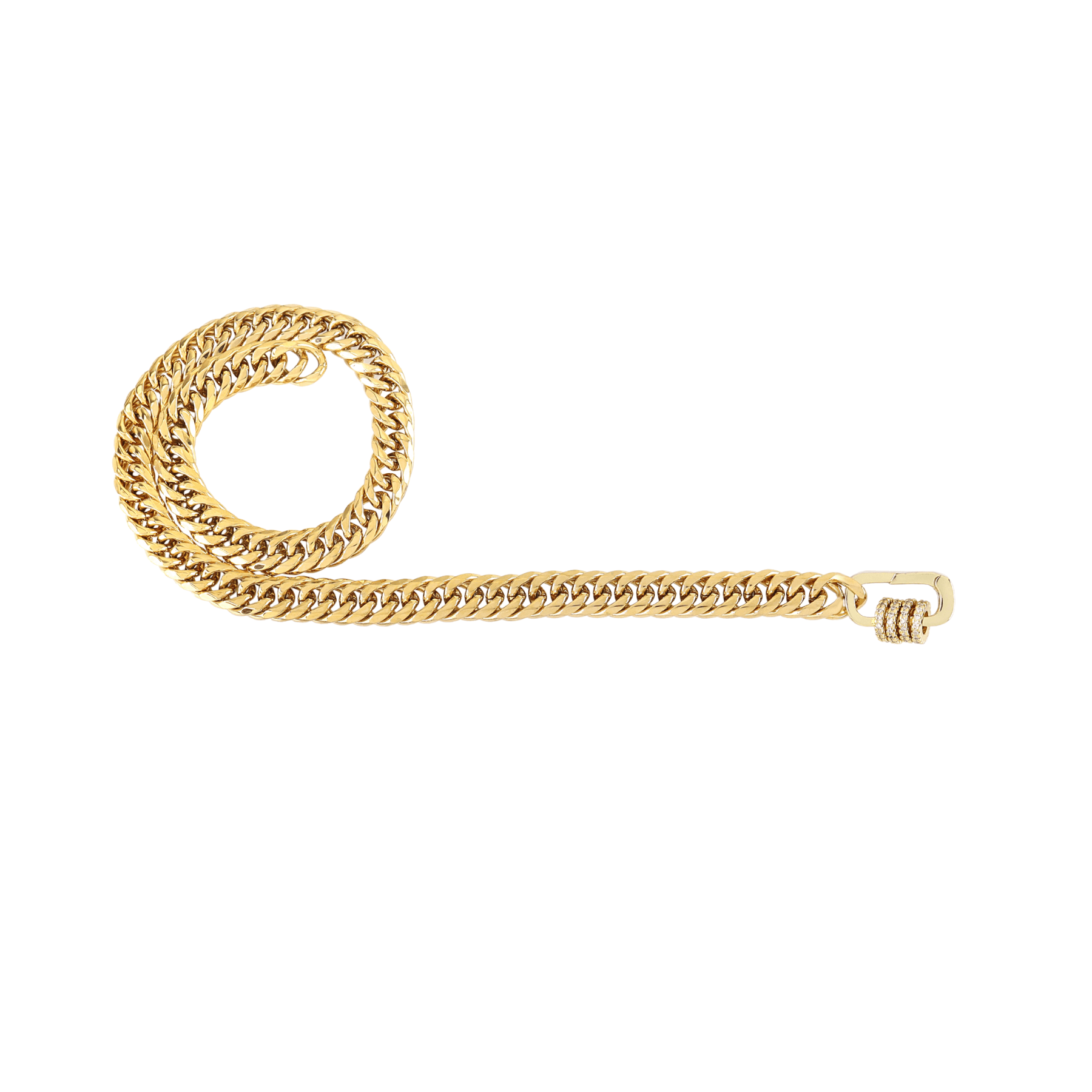 JUST CLICK HOOPS CHAIN– Artizan Joyeria