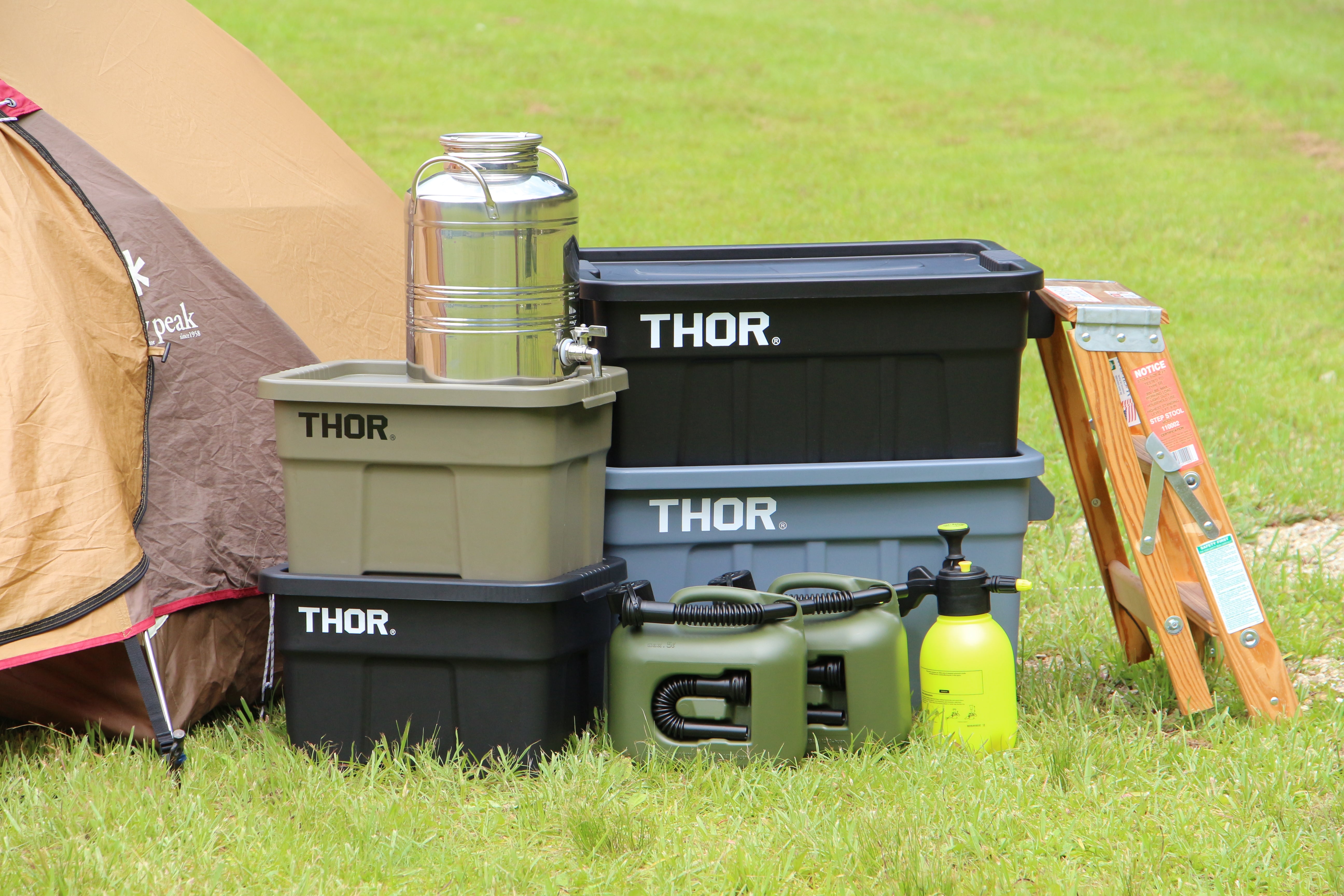 旧モデル]THOR｜LARGE TOTES WITH LID｜53L – arukurashi