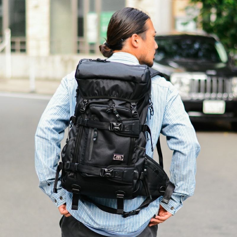 CORDURA DOBBY 305D BACK PACK/BLACKコーデュラドビー305D バック