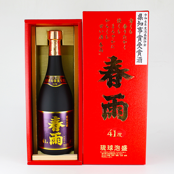 春雨 16年古酒 令和6年度泡盛鑑評会県知事賞受賞酒 41度,720ml / 宮里