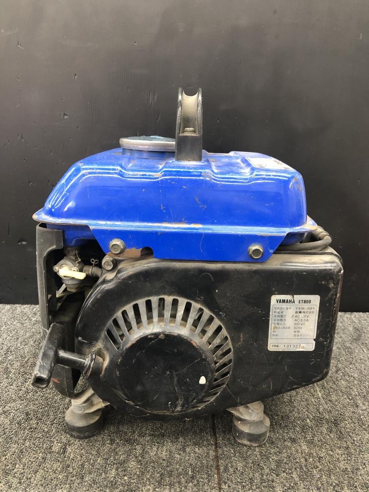 YAMAHA ヤマハ 発電機 ET800の中古 中古C傷汚れあり 《大阪・松原