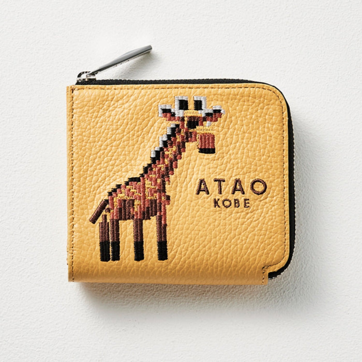 ATAO18周年記念｜SAFARILANDシリーズ｜チェス(CHESS)｜ミニ財布｜刺繍