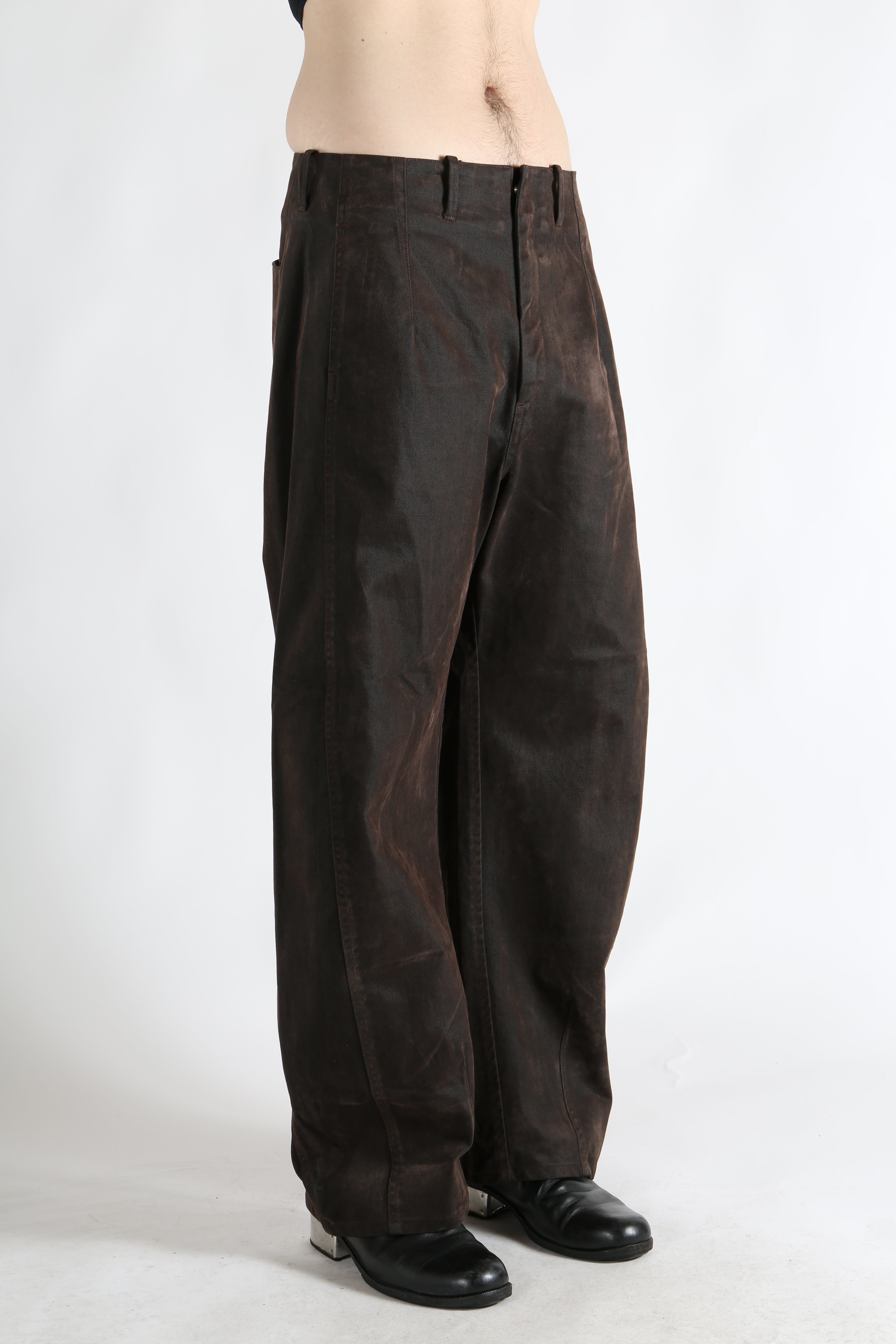 OMAR AFRIDI - Men Washed Pina Trousers – Atelier New York