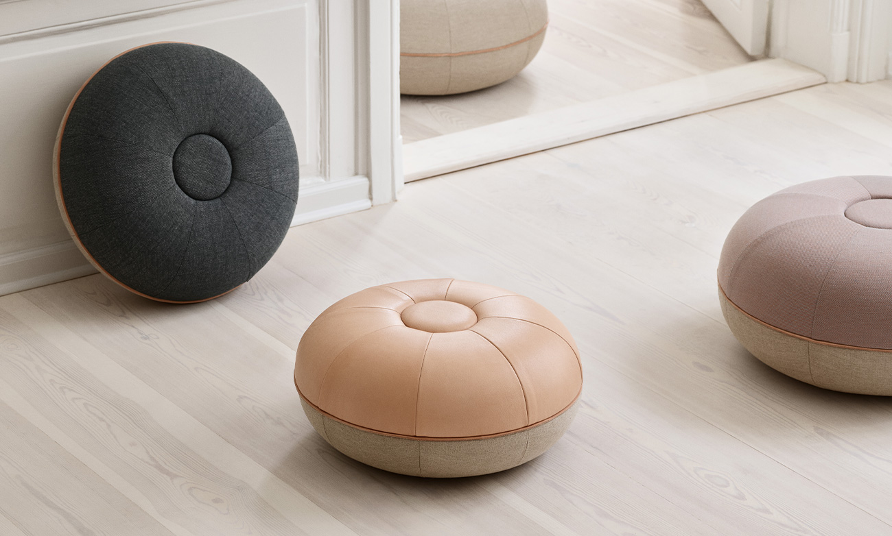 FRITZ HANSEN pouf ラージ ベージュ FRITZ HANSEN pouf ラージ