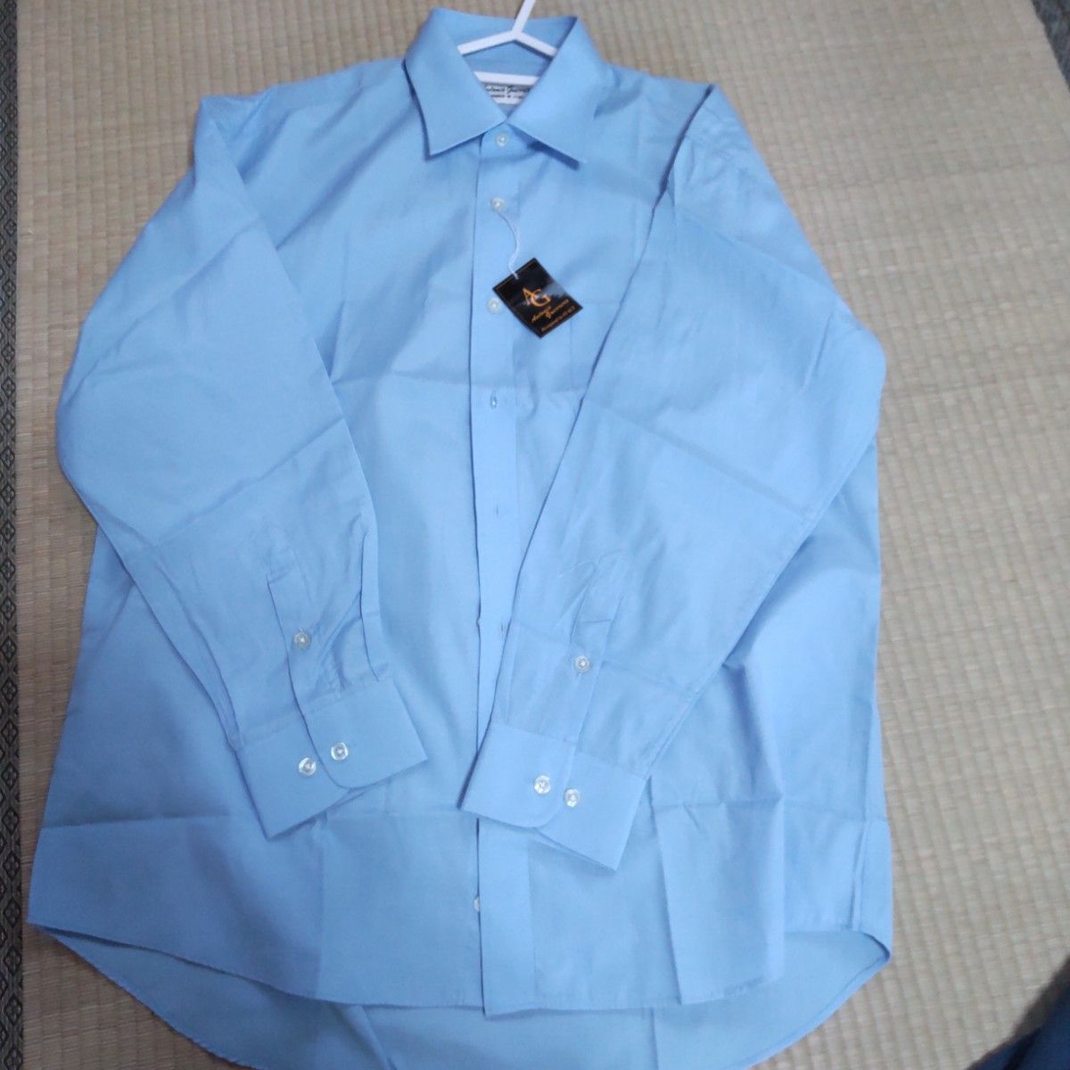 CLEL】ロイヤルオックスフォードレギュラーカラーシャツ サックス