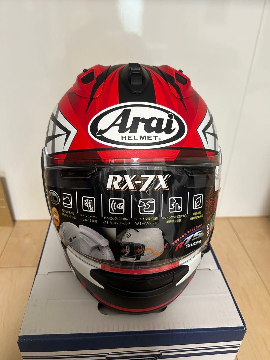 Arai アライ RX-7X Ducati Corse Power RX7X ドゥカティ フルフェイス