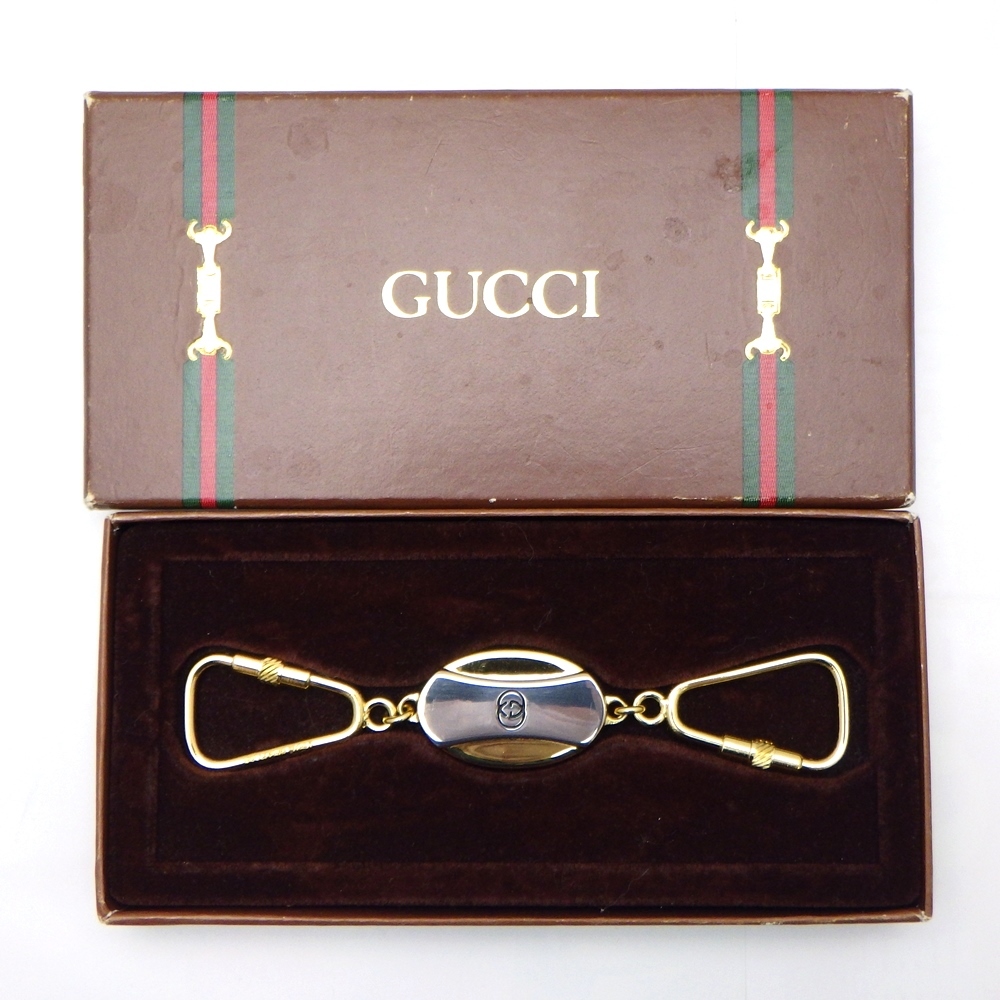 Yahoo!オークション -「gucci)オールドグッチ」(キーホルダー) (雑貨