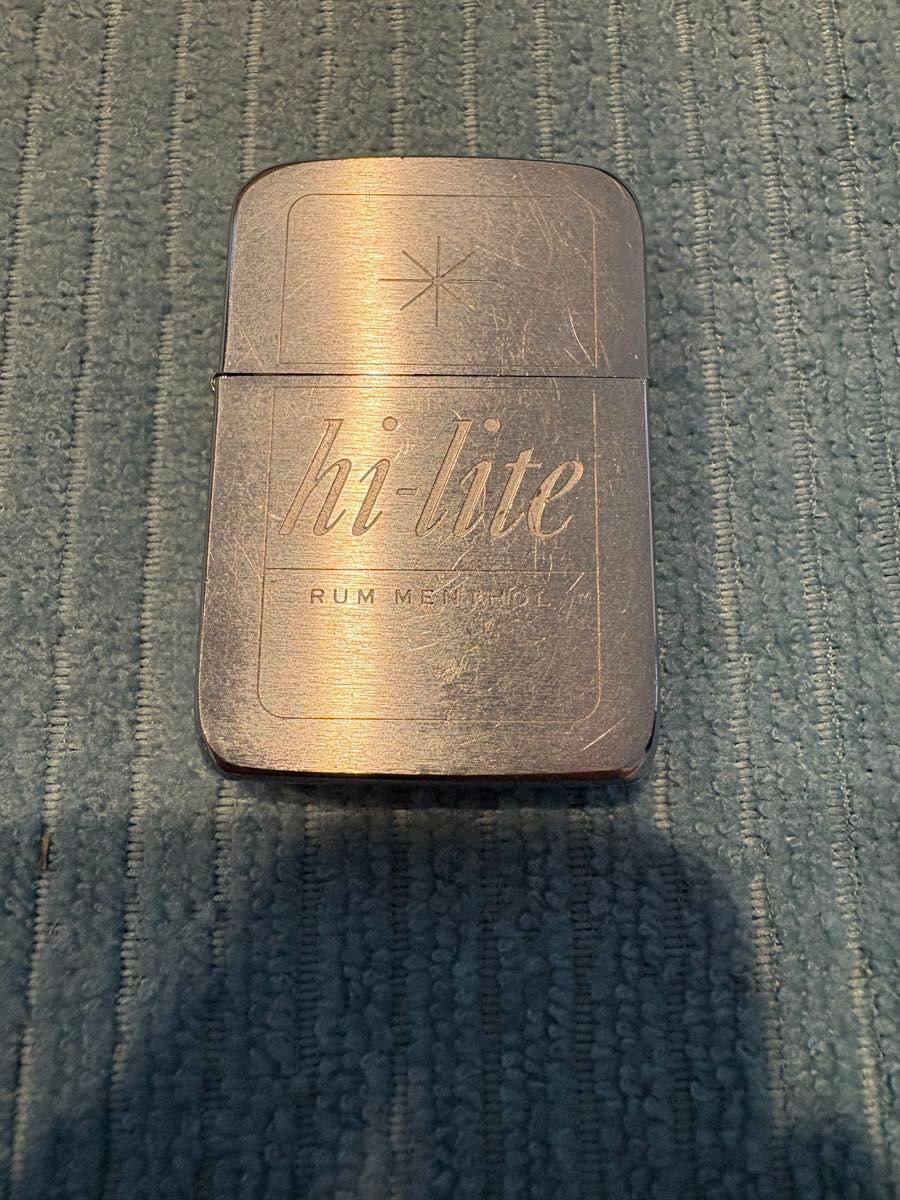 hi-liteオリジナルZippo 65周年記念モデル ハイライト ジッポ 灰皿